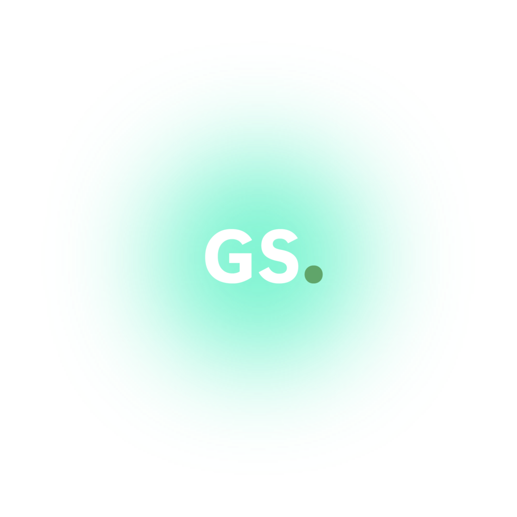 Het witte GS logo